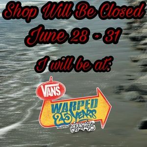 Shop temporarily closed!